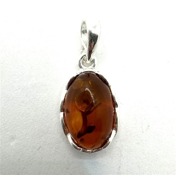 Charm Domar Donna Ambra in Argento Ambra AMBER-CH-17-280 - AMBER-CH-17-280